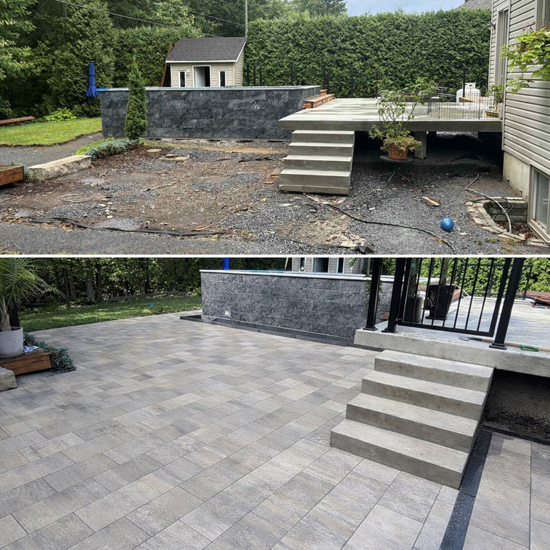 installation de pavé uni Blainville