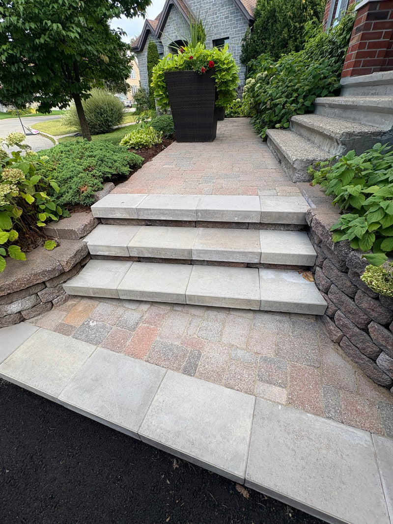 Restauration de pavé uni laurentides