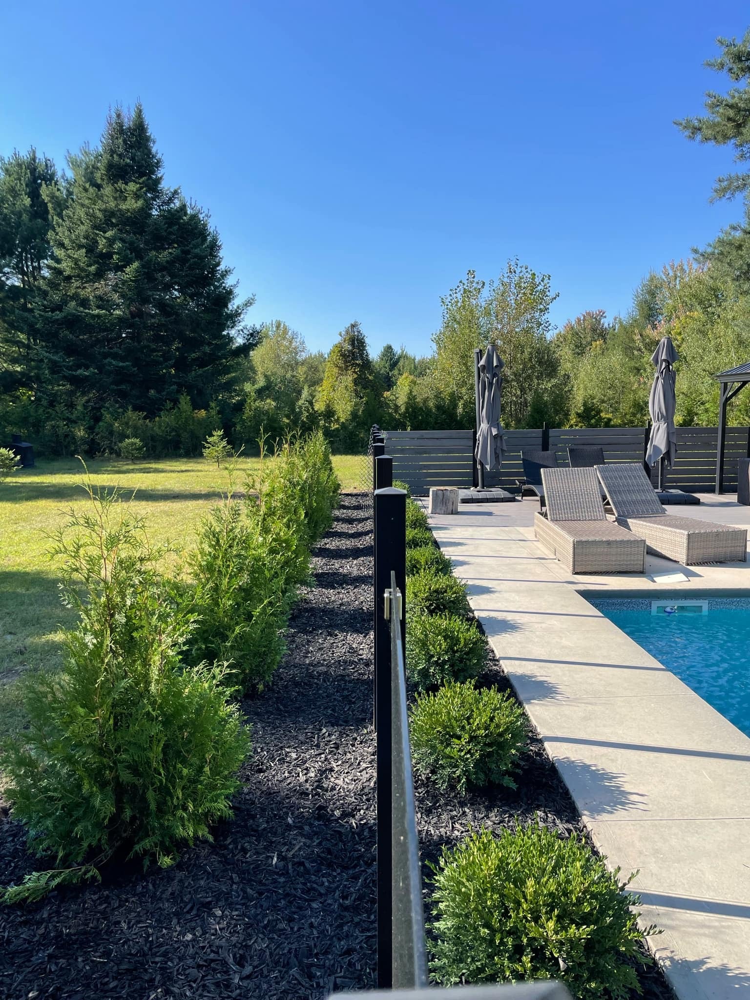 aménagement paysager complet