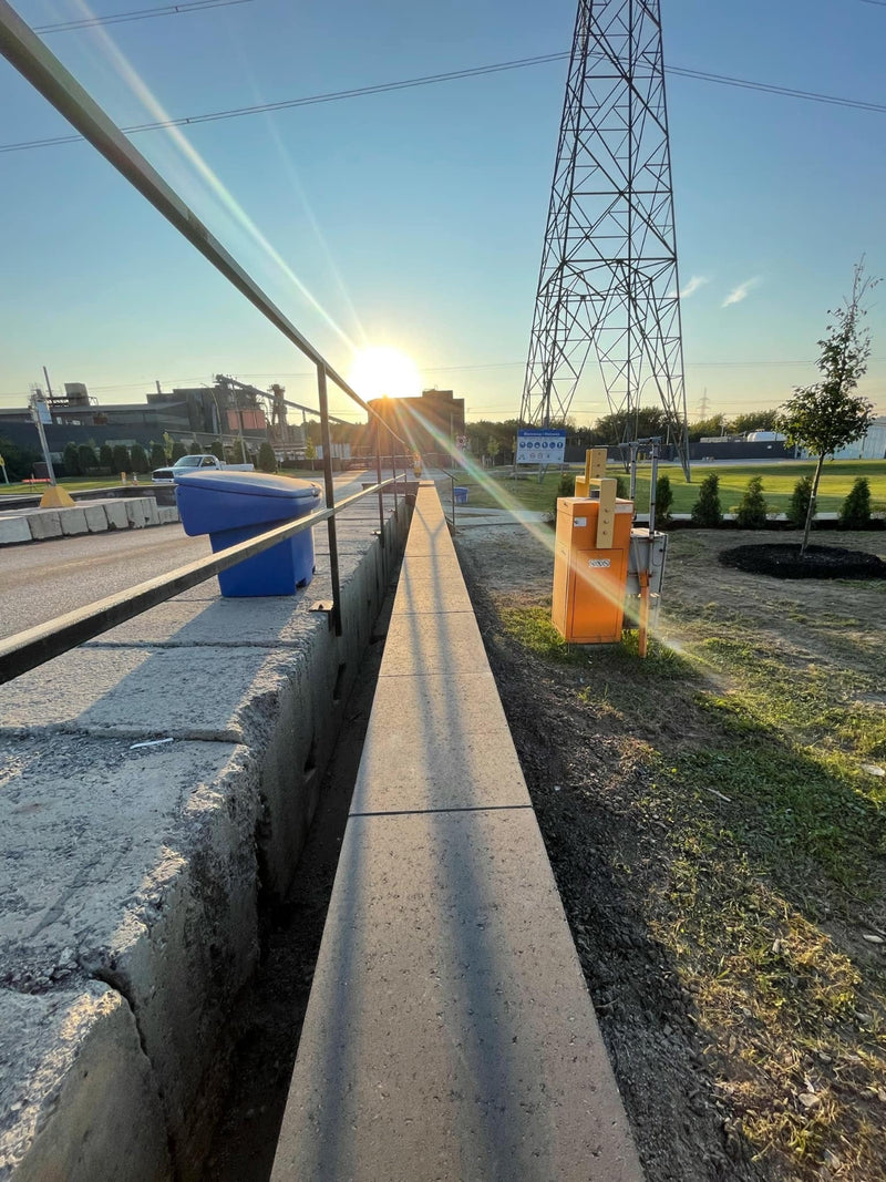 installation de pavé uni commercial
