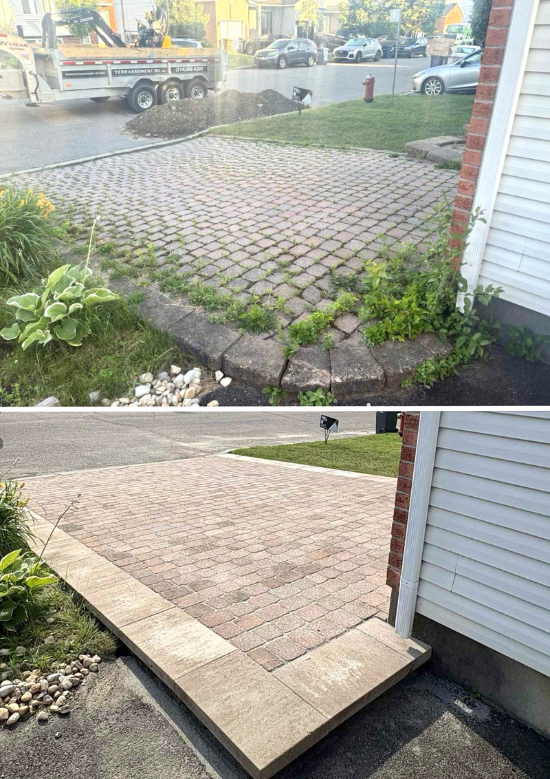 Restauration de Pavé uni