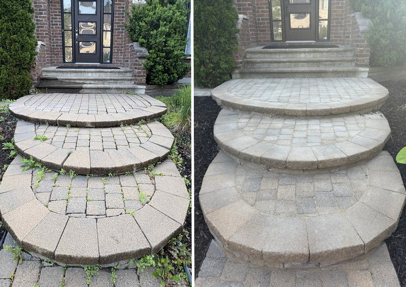 Restauration de pavé uni Saint-Jerôme