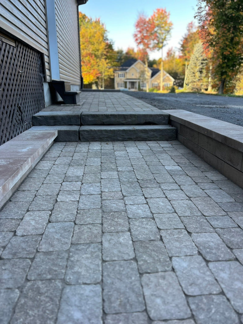 restauration de pavé uni Mirabel