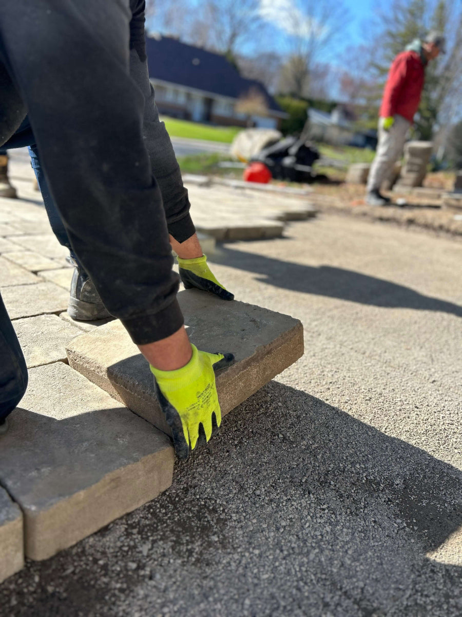 restauration de pavé uni Rive-Nord