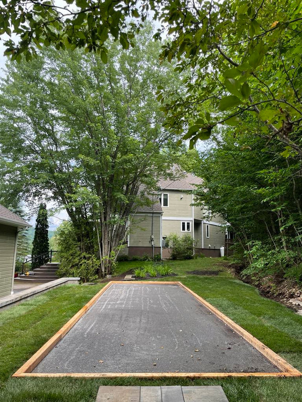 Création terrain de pétanques