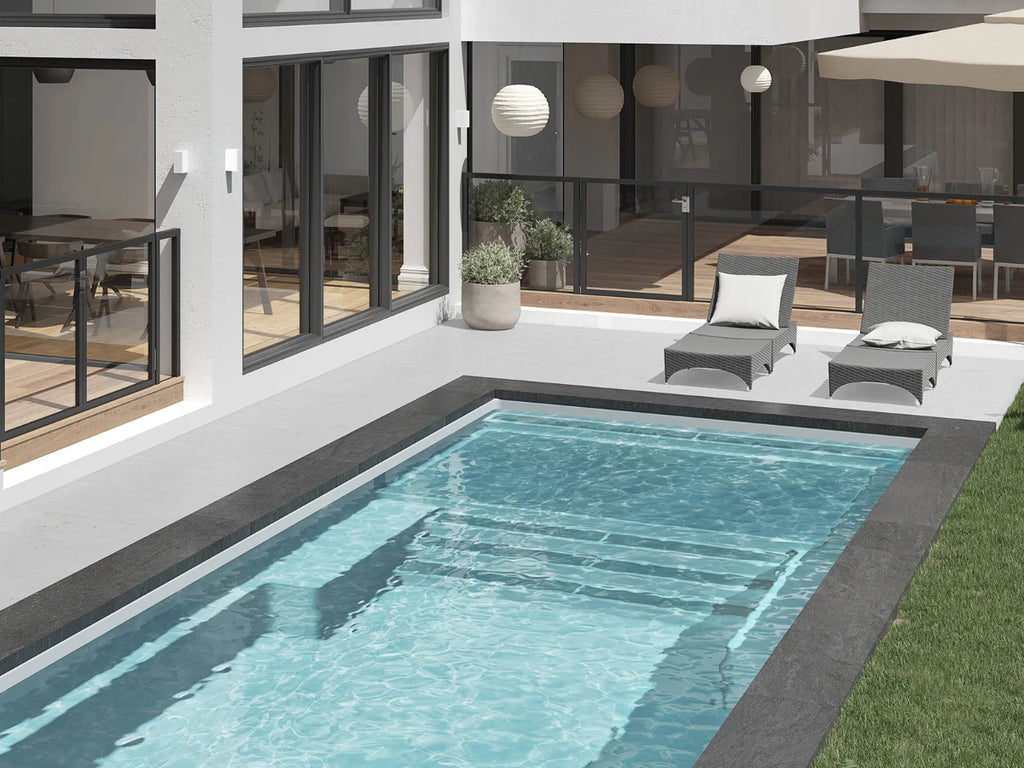 piscine terrasse 12x26