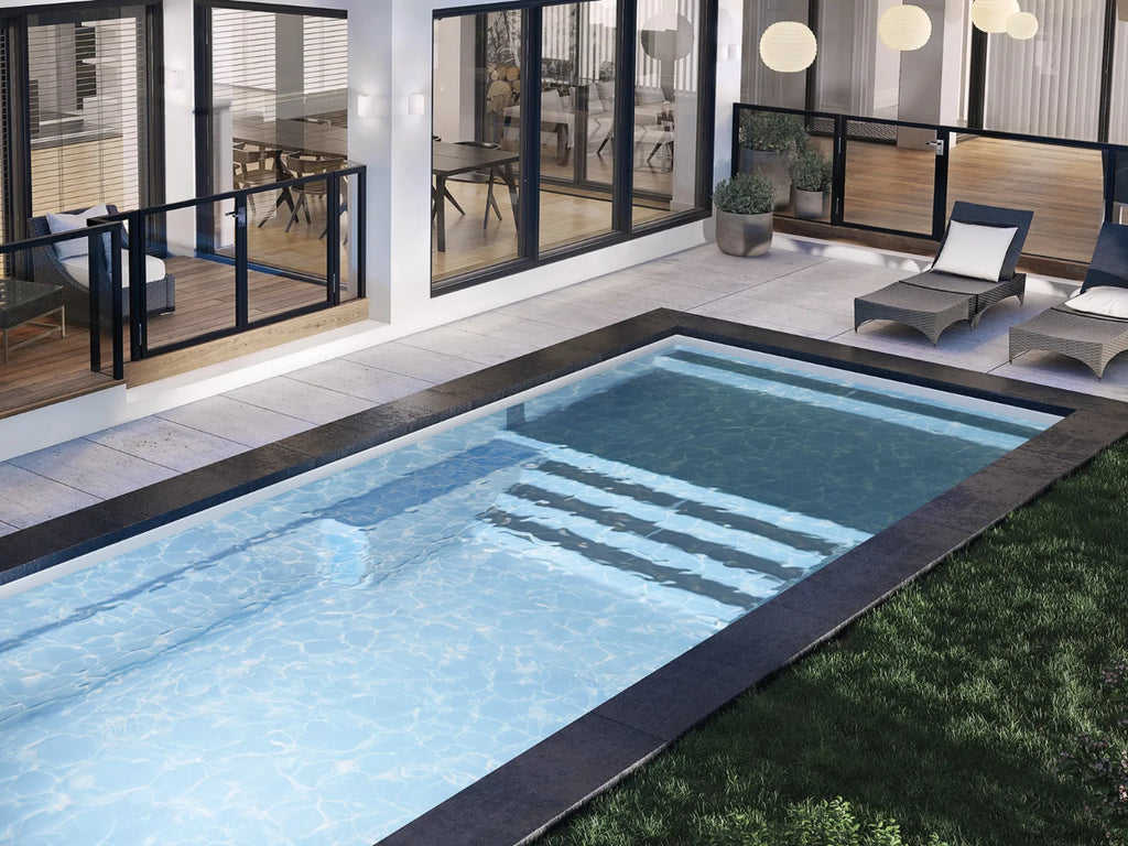 piscine terrasse 12x26