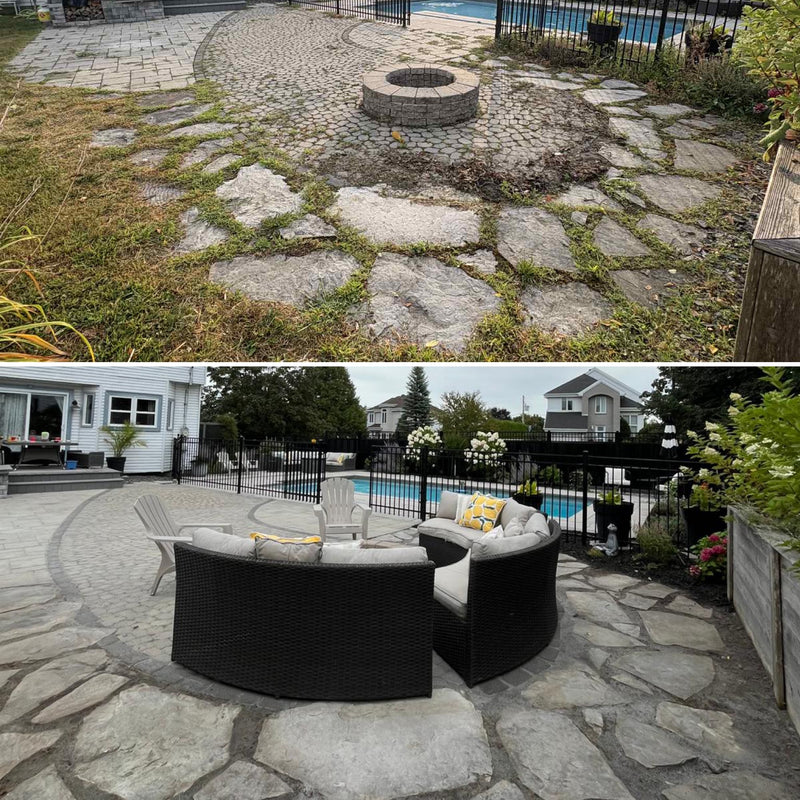 réparation de pavé uni Blainville
