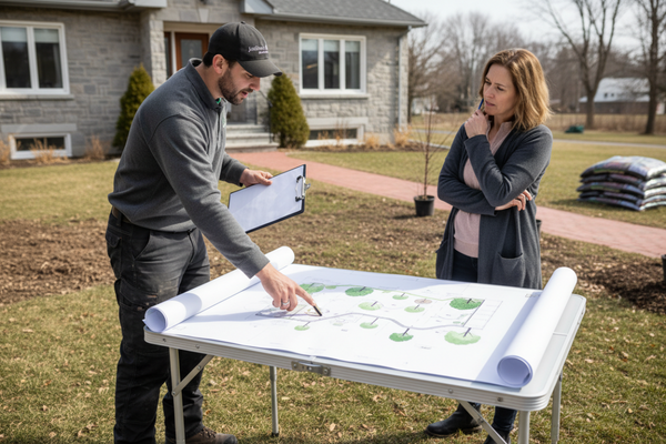 soumission gratuite aménagement paysager